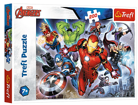 32601 Trefl Пазли "200" The Avengers Могутні Месники - 1 - smarttoys.com.ua