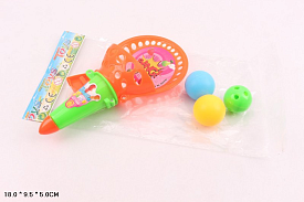 Іграшка пастка арт. 660 (480шт/4) 1 ракетка, 3 м'ячики пакет., 18*9,5*5 см - 1 - smarttoys.com.ua