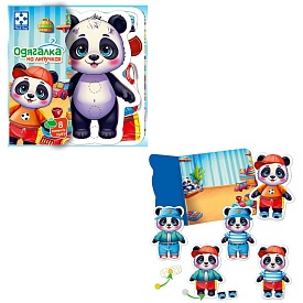 Гра розвиваюча Vladi Toys з липучками "Панда" VT1320-06 - 1 - smarttoys.com.ua