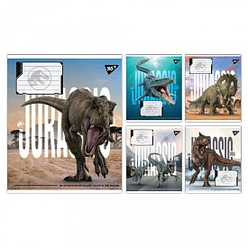 А5/18 кл. Yes JURASSIC WORLD ALIVE, зошит учнівський шкільний - 1 - smarttoys.com.ua