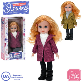 Лялька M 6172 I UA Яринка, 2 види, пісні, муз. (укр.), бат. (табл.), кор., 15-29-7 см. - 1 - smarttoys.com.ua