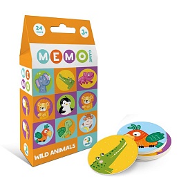 Гра Мемо Дикі тварини - 1 - smarttoys.com.ua