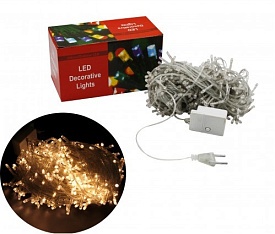 Гірлянда №NC127-500-Н прозр.5шнур.8функ.400-500LED ламп жовтого кольору 26м 220v в кор.(50) - 1 - smarttoys.com.ua