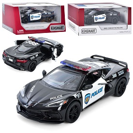 Машинка іграшкова KT5432WP "Chevrolet Corvette 2021" - 1 - smarttoys.com.ua