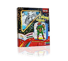 Набор для творчества 2042 "Рюкзак-раскраска-робот", в коробке 33-28-5 см - 1 - smarttoys.com.ua