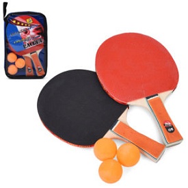 Ракетка MS 4181 ракетка - 2 шт., ручка набірна, кульки - 3 шт., чохол, 17-27-см. - 1 - smarttoys.com.ua