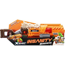 X-Shot Швидкострільний бластер Insanity Horrorfire Doomsday (16 патронів), арт. 36732 - 1 - smarttoys.com.ua