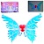 Набір аксесуарів PP-30 крила карнавальні, метелик, рухливі, муз., світло, бат., кор.,48,5-31,5-8,5см - 1 - smarttoys.com.ua