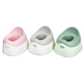 Горщик дитячий ME 1153-1 BASIC POTTY Mix з'ємний верх, 35х31х24,5см., св.беж.6,св.зелен.3,св.рожев.3 - 1 - smarttoys.com.ua