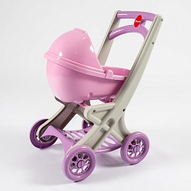Візок для ляльок з люлькою, артикул 0121/04 - 1 - smarttoys.com.ua