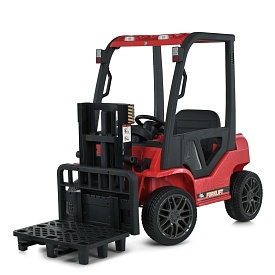 Навантажувач M 6063EBLR-3 2,4G, 1акум.12V7AH, 2 мотора45W, MP3, USB, TF, EVA, муз., шкіра, червоний - 1 - smarttoys.com.ua