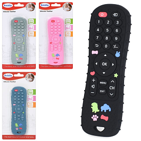 Гра INT 0003 пульт, прорізувач, текстурний, силікон, 4 кольори, лист, 10-20-1 см. - 1 - smarttoys.com.ua