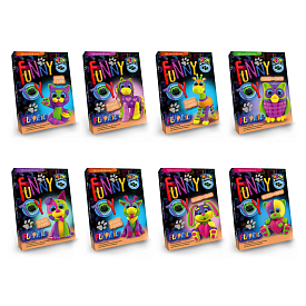 Набір для творчості "Air clay FLUORIC" ARCL-FL-01-01,02UA УКР. (32) 4 кольори, "Danko Toys" - 1 - smarttoys.com.ua