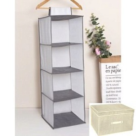 Органайзер підвісний для зберігання речей "Royal" 4від 30*30*80см 303080 - 1 - smarttoys.com.ua