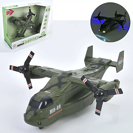 Літак 9999-14A інерц., 1:72, муз., світло, бат.(табл), кор., 30,5-24,5-11,5 см. - 1 - smarttoys.com.ua