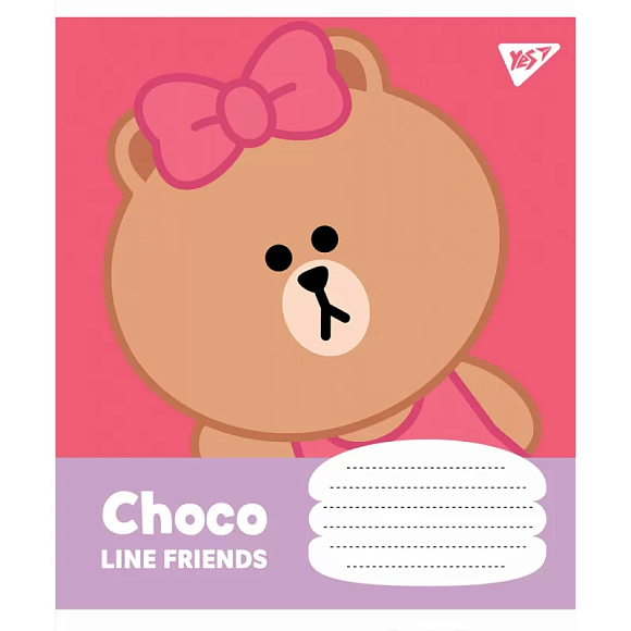 А5/12 кл. YES Line Friends, зошит учнів. - 3 - smarttoys.com.ua