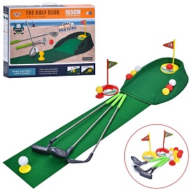 Гольф MR 1423 ігр.поле,ключка 3шт(мет.+пласт.,телескопічна),лунка 2шт.,прапорець 2шт.,м'яч 9шт.,кор. - 1 - smarttoys.com.ua