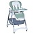 Стільчик ME 1177 STEADY Menta для годування, 5-точ.ремені, матрац, 4 колеса, шкір., зелений. - 1 - smarttoys.com.ua