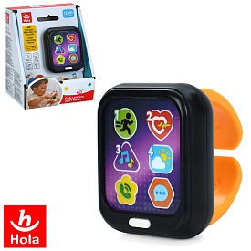 Годинник HE8967 годинник, навч. (числа, колір, фігури),грай-вгадуй,муз.(англ.),бат.,кор.,10-12,5-7см - 1 - smarttoys.com.ua