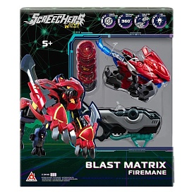 Ігровий набір SCREECHERS WILD! S5 L2 – ФАЙЕРМЕН (запускач-бластер, машинка-трансформер L2) - 1 - smarttoys.com.ua