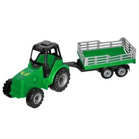 Трактор "Фермер" з бортовим причіпом, Tigres - 1 - smarttoys.com.ua