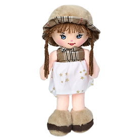 Лялька YG0256 м'яконабивна, петелька, кул.і, 17-32-10 см. - 1 - smarttoys.com.ua