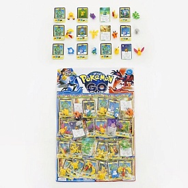 Набір фігурок "покемони" 57921 (72) 24шт на аркуші - 1 - smarttoys.com.ua