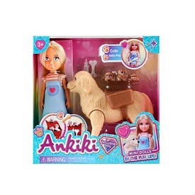 Лялька 606001 собака, цуценята, кор., 17,5-16-7 см. - 1 - smarttoys.com.ua