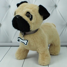 М'яка іграшка "Мопс", Копиця 00120-63 - 1 - smarttoys.com.ua