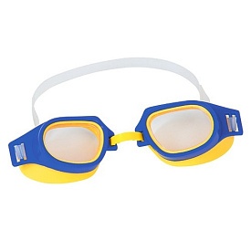 Окуляри для плавання BW 21003 3-6років,регул.ремінець,3кольори(синій,зел.,помаранч.),лист,20-14-3см. - 1 - smarttoys.com.ua