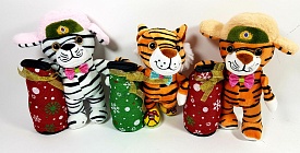 Скарбничка м'яка "Тигр" 20cm*15cm*9cm  - 1 - smarttoys.com.ua