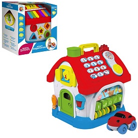 Ігровий центр KIDDI SMART – SMART-БУДИНОЧОК (українська, світло) - 1 - smarttoys.com.ua