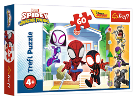 73710 Trefl Пазли "60" Spiderman У світі Спайдея - 1 - smarttoys.com.ua