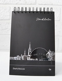 Блокнот TM Profiplan "Black sketch book" Stockholm, A5 - 1 - smarttoys.com.ua