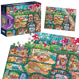 Пазли De.tail. Будиночок мишенят. 1000 деталей DT1000-15 - 1 - smarttoys.com.ua