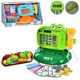 Касовий апарат CF9811-13 калькулятор, сканер,продукти, гроші, 2види,муз.,світло,бат.,кор.,36-20-14см - 1 - smarttoys.com.ua
