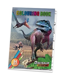 Dinosaur Expedition Розмальовка/ Дінозаур Експедішн Розмальовка, 961032 - 1 - smarttoys.com.ua