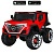 Джип M 5912EBLR-3 радіокер. 2,4G, 1*12V10AH, 4*25W, MP3, USB, TF, EVA, шкіра, муз., світло, червоний - 1 - smarttoys.com.ua