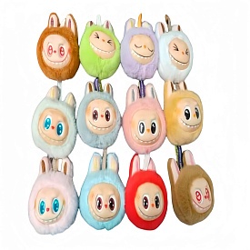 М'яка іграшка "Лабубу" брелок, муз., світло. - 1 - smarttoys.com.ua