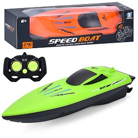 Катер CR1990 радіокер. 2,4G, 2 кольори, бат., кор., 27-7-8,5 см. - 1 - smarttoys.com.ua