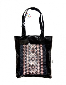 Сумка з кишенею "Вишиванка" 04, 40х35 см ручка 60 см - 1 - smarttoys.com.ua