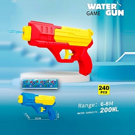 Водяний автомат M519F водяний пістолет,2 кольори,у пакеті, 17,5-28-3см - 1 - smarttoys.com.ua