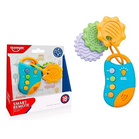 Гра HE0559 брелок,13см,прорізувач (текстурні деталі), муз. світло,на бат-ці, в кор-ці, 15-15-5см - 1 - smarttoys.com.ua