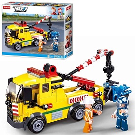 Конструктор SLUBAN M38-B0877 "Town": Кран-евакуатор, 205 дет. - 1 - smarttoys.com.ua