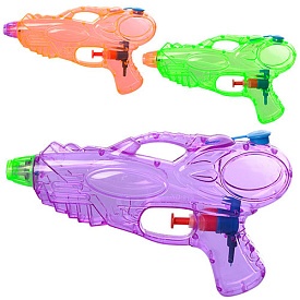 Водяний пістолет M 5395 розмір маленький, 3 кольори, кул., 18-10,5-3 см. - 1 - smarttoys.com.ua