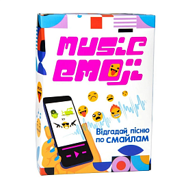 Настільна гра Strateg Music Emoji розважальна українською мовою (30249) - 1 - smarttoys.com.ua