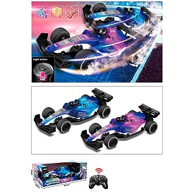 Машина UJ99-F102 радіокер. 2,4GHz, гумові колеса, 2 кольори, муз., світло, бат., кор., 38-13-17,5 см - 1 - smarttoys.com.ua