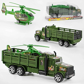 Машина 079-7-12 (96/2) "Вантажівка", гвинтокрил. інерція, в слюді - 1 - smarttoys.com.ua