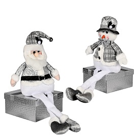 Фігура новорічна "Santa Snowman" 70см R96538 - 1 - smarttoys.com.ua