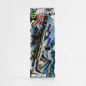 Автомат 6688-4 (144/2) 2 види патронів, аксесуари, на листі - 1 - smarttoys.com.ua